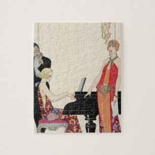 Incantation, illustration for 'Gazette du Bon Jigsaw Puzzle