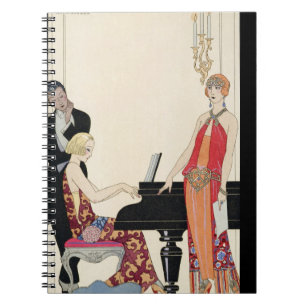 Incantation, illustration for 'Gazette du Bon Spiral Notebook