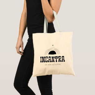 incantra primary logo (dark-on-light) tote bag