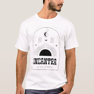 incantra tarot-inspired t-shirt (dark-on-light)