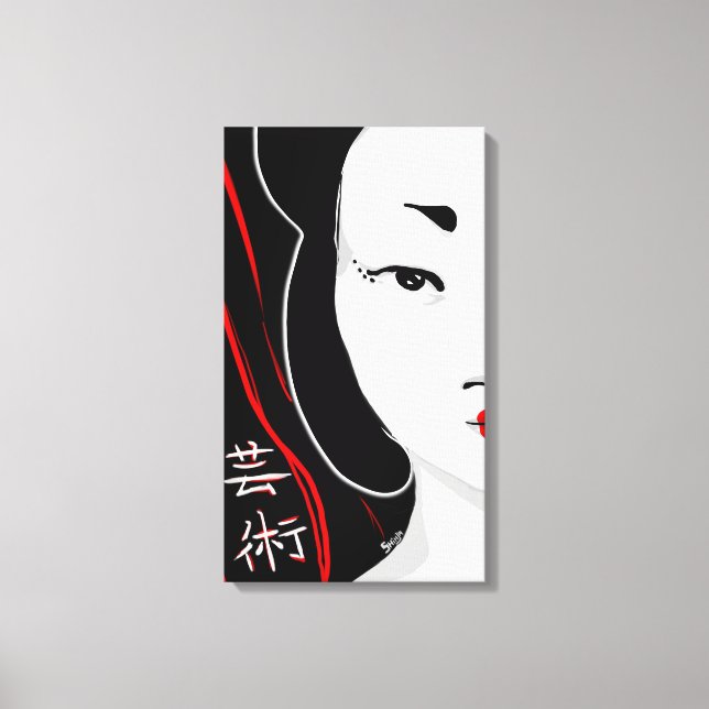 Incarnation of Art Canvas Print (Front)
