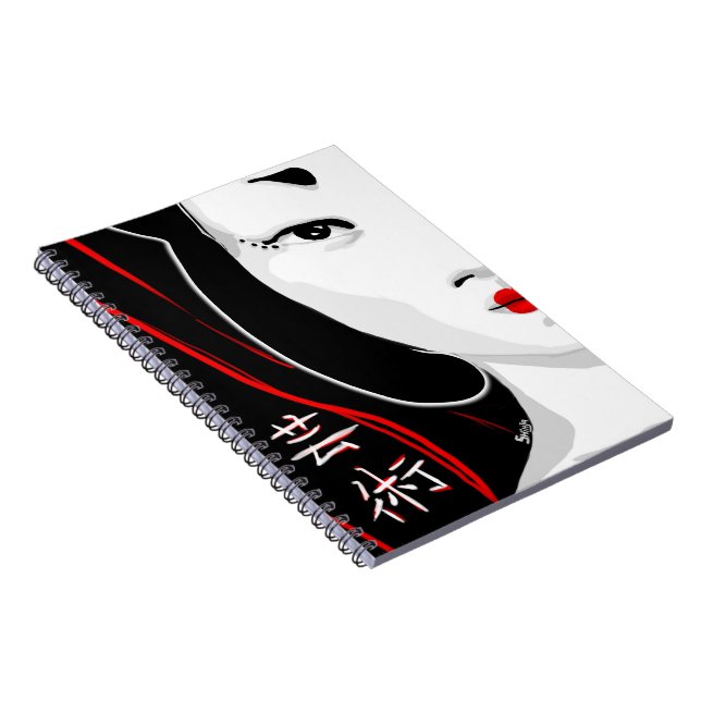 Incarnation of Art Spiral Notebook (Right Side)