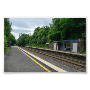 Ince and Elton Railway Station Photo Print