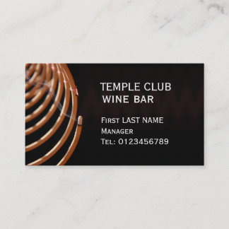 Incense Coil Business Card