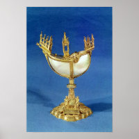 Incense holder in the shape of a boat