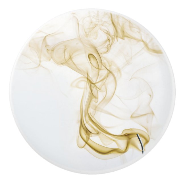 Incense Smoke Ceramic Drawer Cabinet Knob (Front)