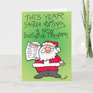 Incentive Program Card