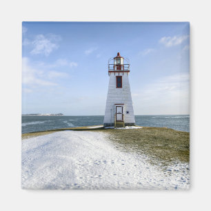 Inch Arran Lighthouse New Brunswick Magnet