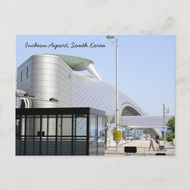 Incheon Aiport, South Korea Postcard (Front)