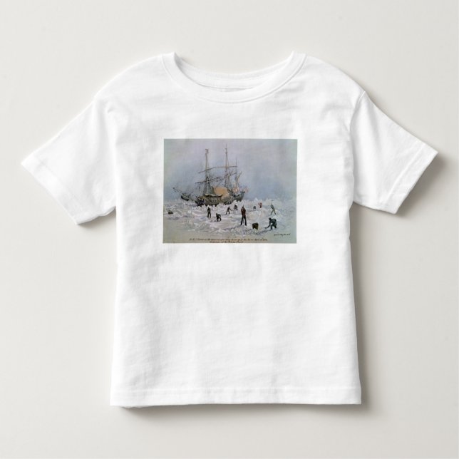 Incidents on a Trading Journey: HMS Terror Toddler T-Shirt (Front)