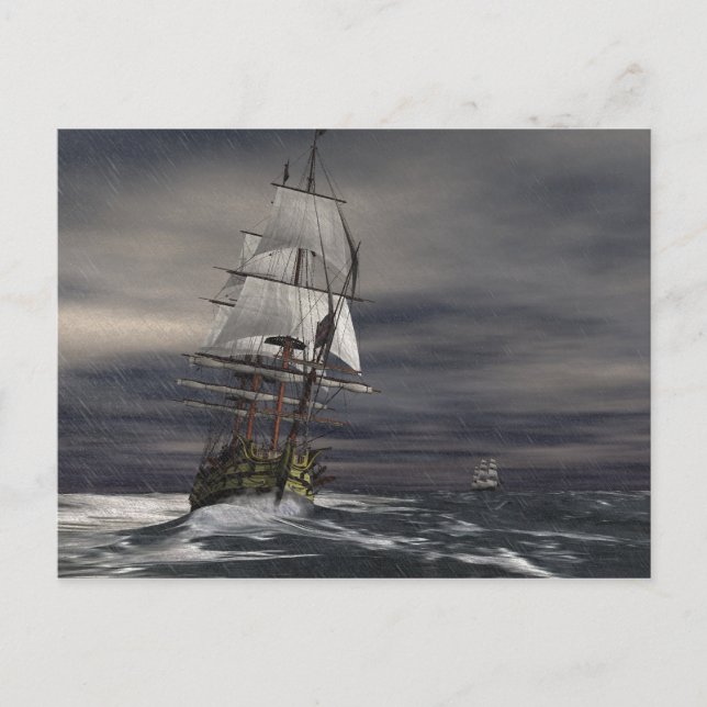 Inclement Weather Postcard (Front)