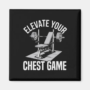 Incline Bench Press Bodybuilding Fitness Workout G Magnet