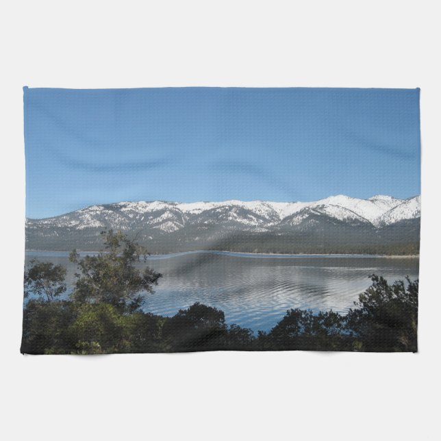 Incline Village, North Shore Lake Tahoe Tea Towel (Horizontal)
