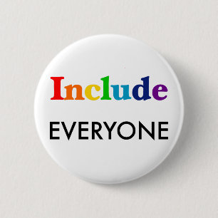 Include Everyone - Neurodiversity Awareness 6 Cm Round Badge