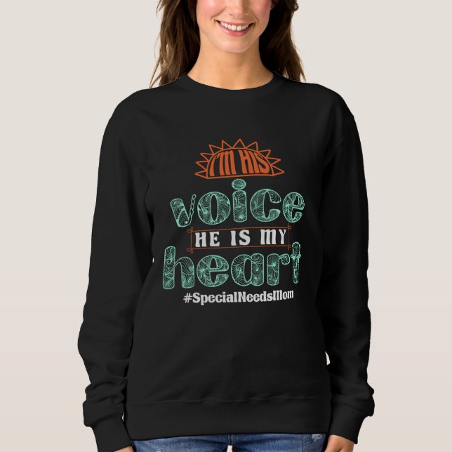 Inclusion Awareness Diversity handicap Acceptance Sweatshirt (Front)