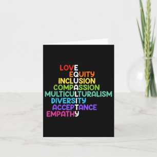 Inclusion Compion People With Disabilities Awarene Card