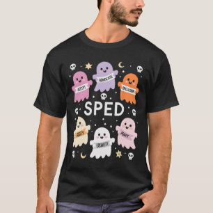 Inclusion Halloween Autism Spooky Inclusivity Tric T-Shirt