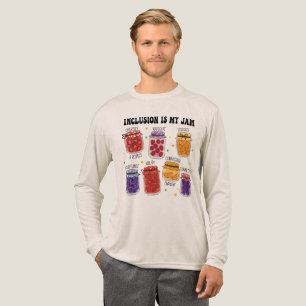Inclusion is my Jam Funny Tri-Blend Shirt