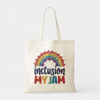 Inclusion is My Jam Tote Bag