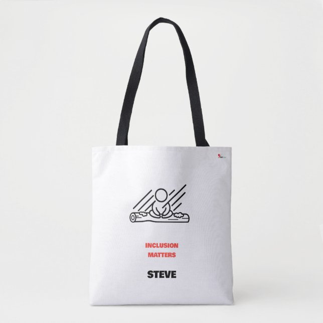 Inclusion Matters Disability Pride Personalised  Tote Bag (Front)