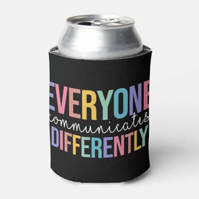 Inclusion Matters, Special Education Shirt, Mindfu Can Cooler (Can Front)