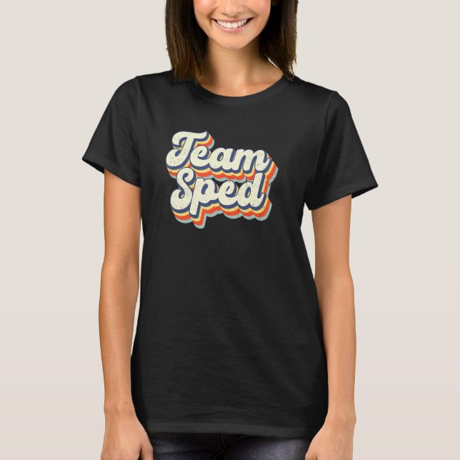Inclusion Matters Special Education Team Sped Squa T-Shirt (Front)