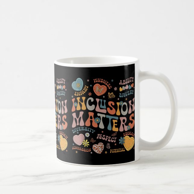 Inclusion Problems Shirt Autism Awareness Special  Coffee Mug (Right)