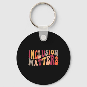 Inclusion Problems Special Education Autism Awaren Key Ring