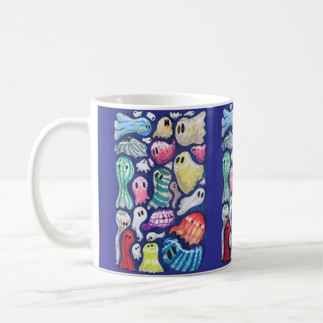 Inclusive Ghosts Coffee Mug (Left)