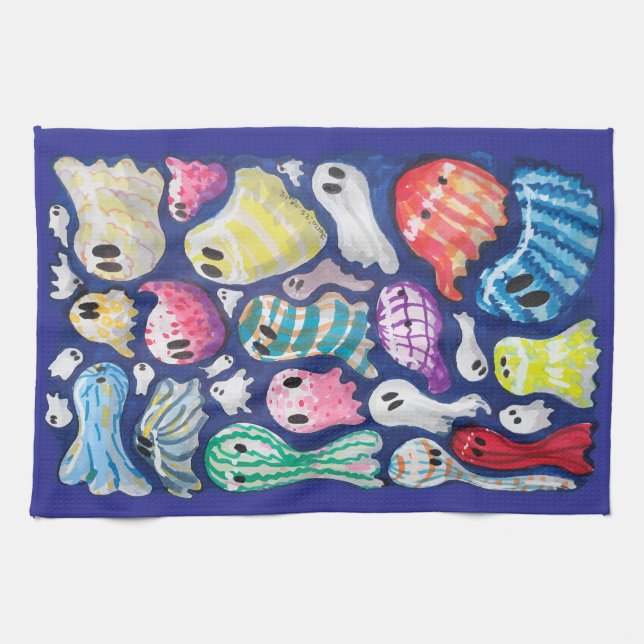 Inclusive Ghosts Tea Towel (Horizontal)