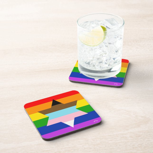 Inclusive Jewish Pride coaster  (Right Side)