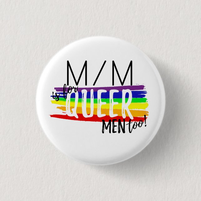 Inclusive M/M Button Style 2 (Front)