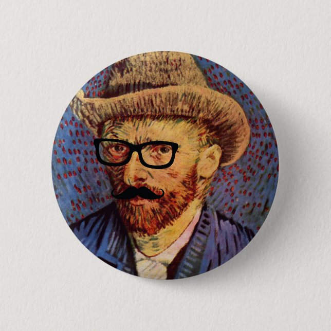 Incognito 6 Cm Round Badge (Front)