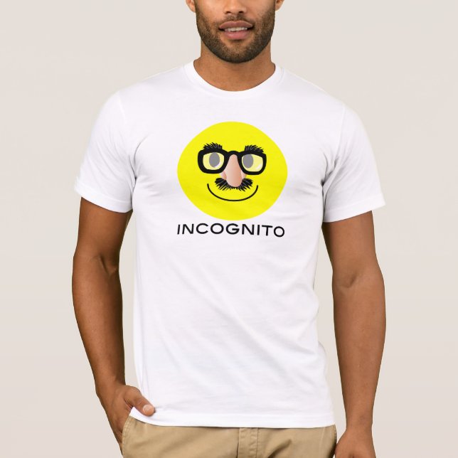 'incognito FACE T SHIRT (Front)