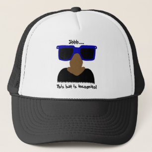 Incognito Moustache & Glasses Hat