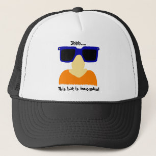 Incognito Moustache & Glasses Hat