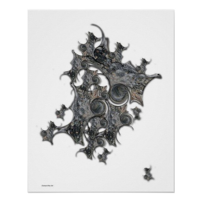 "Incoherent Structure", Glossy Poster (Front)