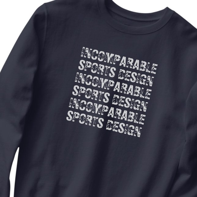 Incomparable Sports Design Men's Basic Sweatshirt (Creator Uploaded)