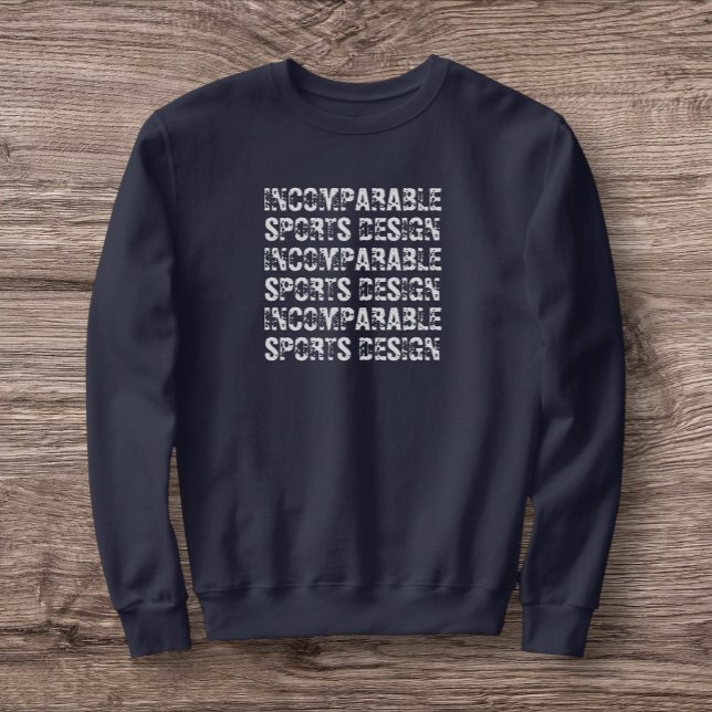 Incomparable Sports Design Men's Basic Sweatshirt (Creator Uploaded)