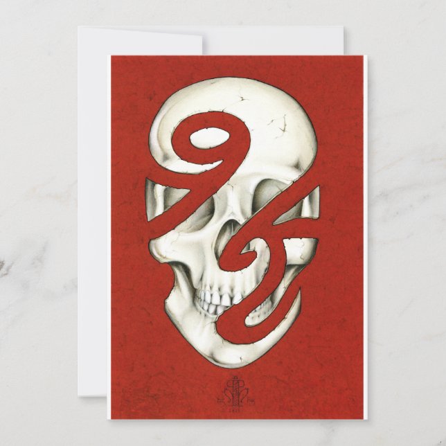 Incompletely Human Invitation (Front)