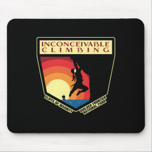 Inconceivable Climbing Cliffs Of Insanity Guilder  Mouse Pad