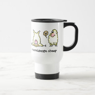Inconsiderate Sheep Travel Mug