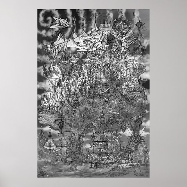 Incoprea v136 HUGE 40" x 60" Poster (Front)