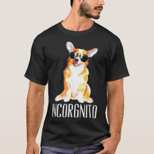 Incorgnito Corgi Dog Animal Love T-Shirt