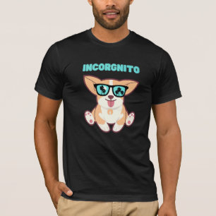 Incorgnito Corgi Dog Pet T-Shirt
