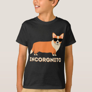 Incorgnito - Funny Welsh Corgi Owner Dog Lover T-Shirt