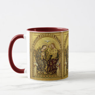 INCORONATION OF VIRGIN by Gentile Da Fabriano Mug