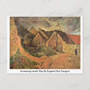 Increasing Levels Way By Eugene Paul Gauguin Postcard