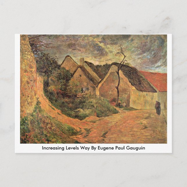 Increasing Levels Way By Eugene Paul Gauguin Postcard (Front)
