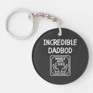 Incredible Dadbod, Handle with Care Key Ring